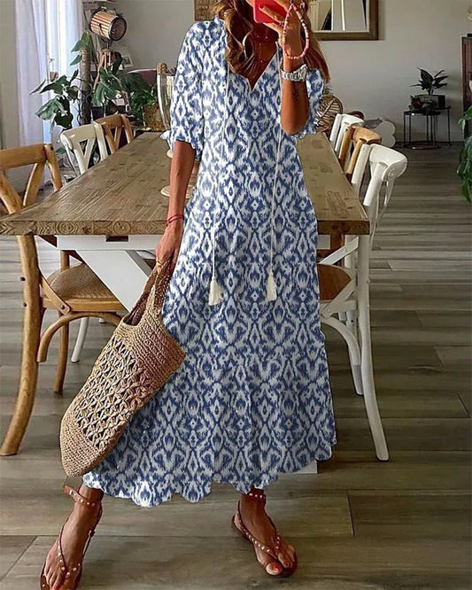 Sophia - Robe d'été vintage boho