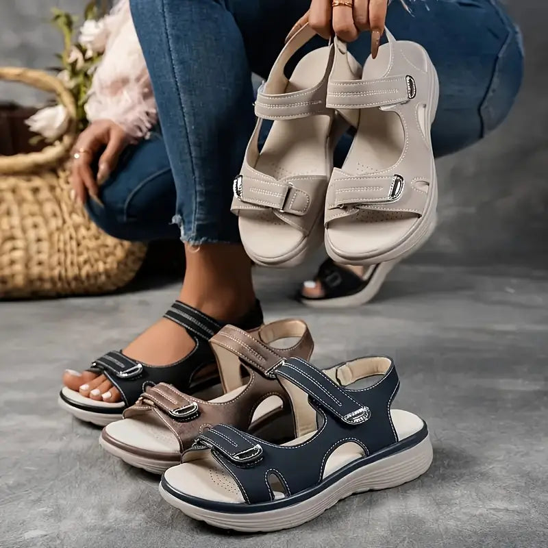 Eira – Sandales Wedge Orthopédiques