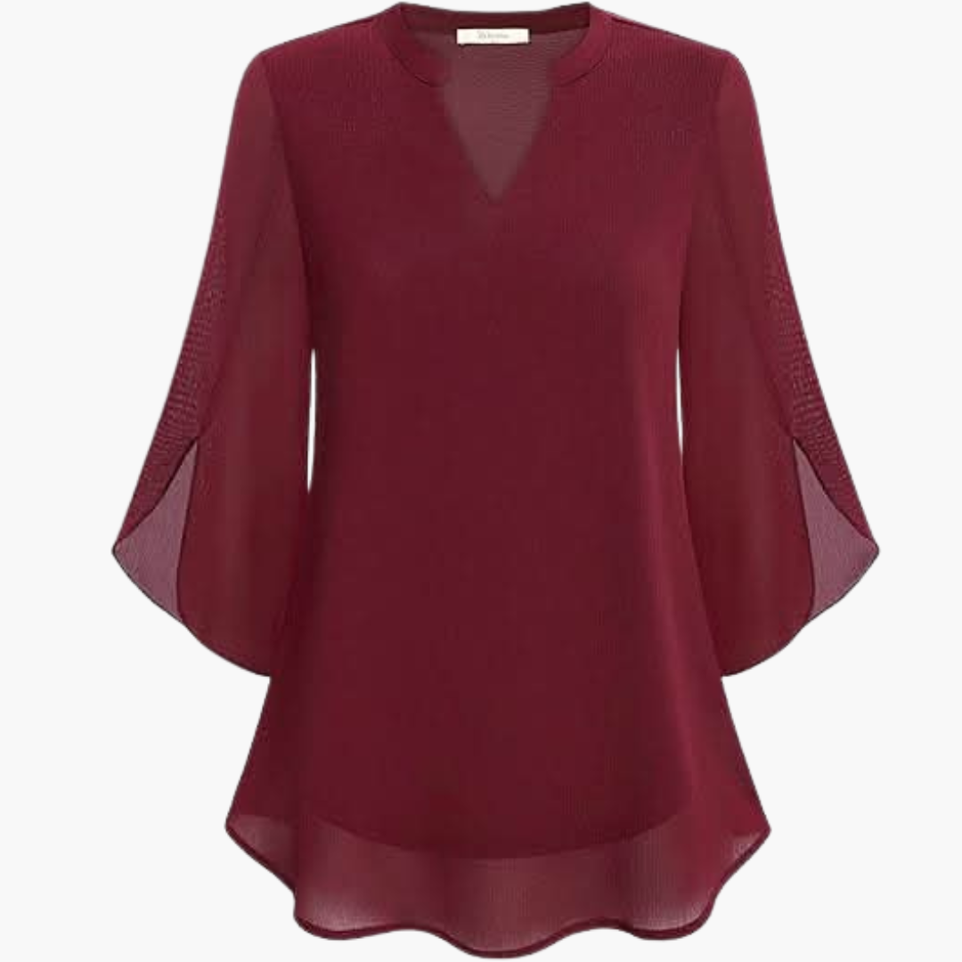 Georgia | Blouse Superposée Élégante