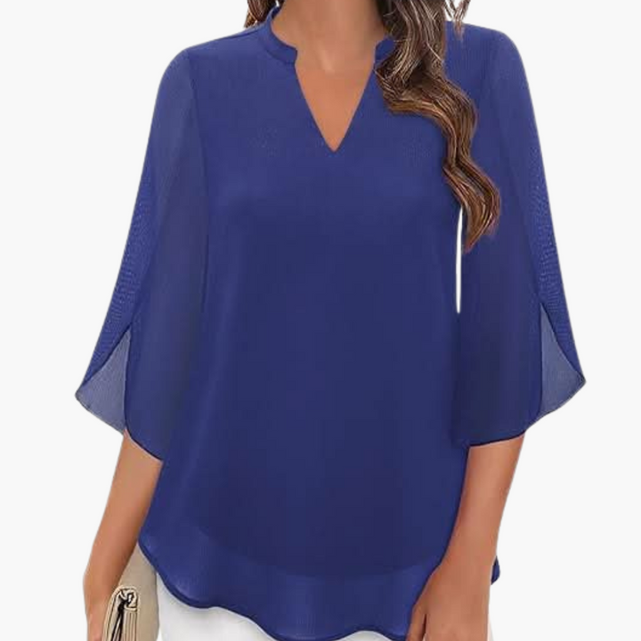 Georgia | Blouse Superposée Élégante