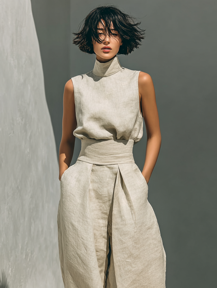 Maria™ | Ensemble complet avec débardeur et pantalon large