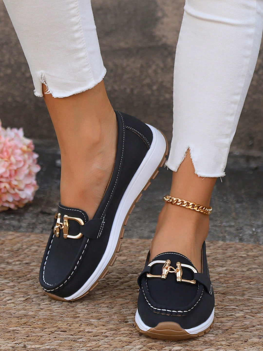 Scarlett - Mocassins Chic à Boucle