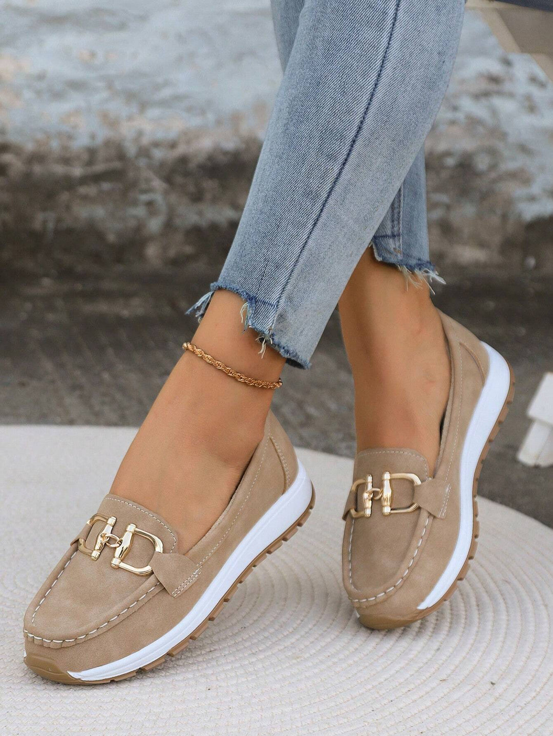 Scarlett - Mocassins Chic à Boucle