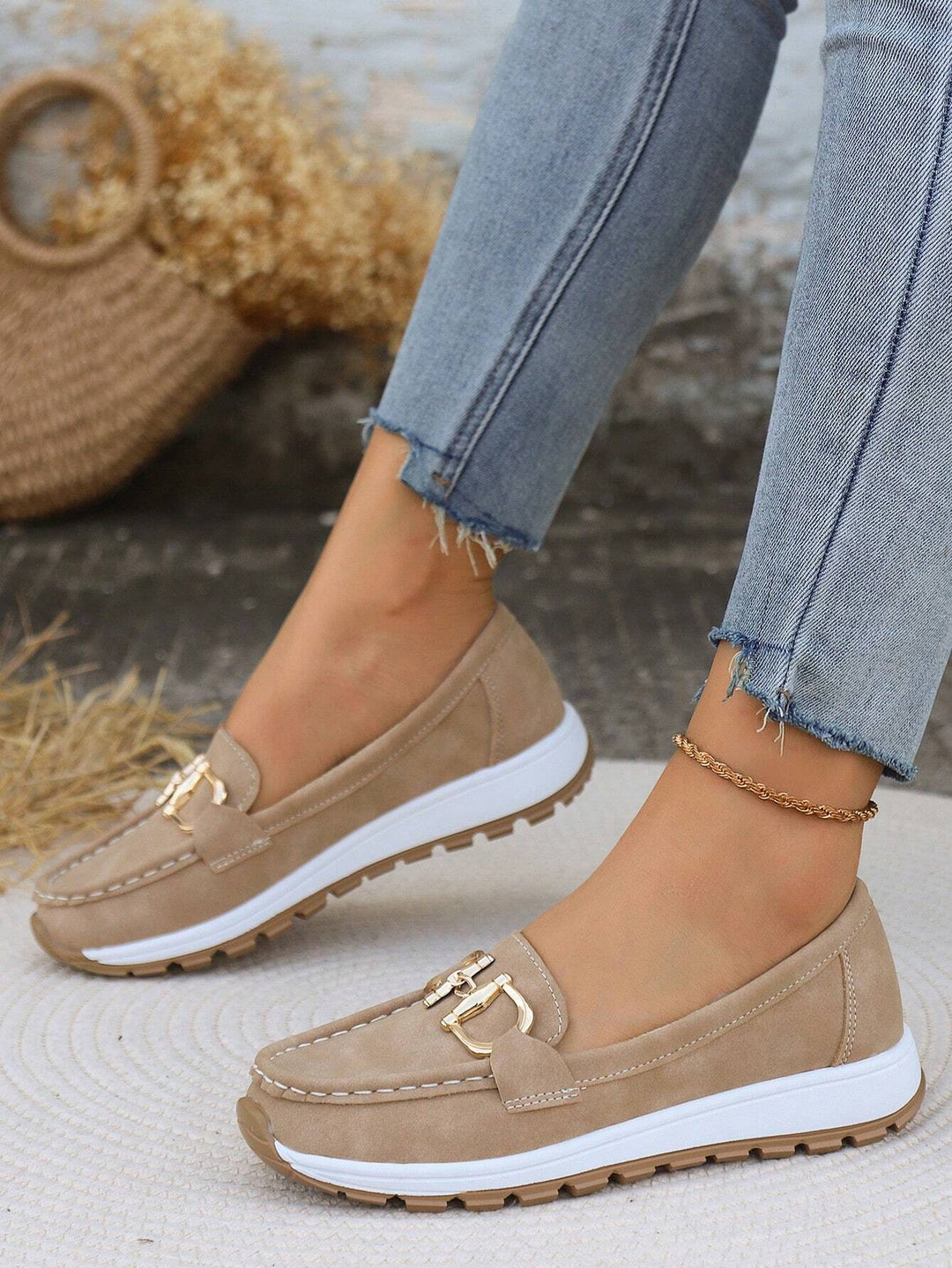 Scarlett - Mocassins Chic à Boucle
