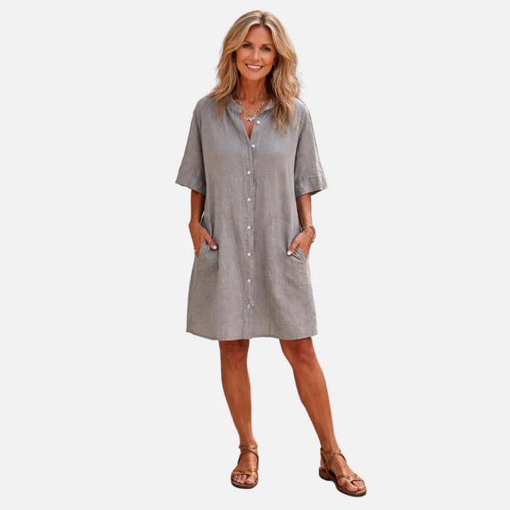 Yona - Robe Chemise Décontractée