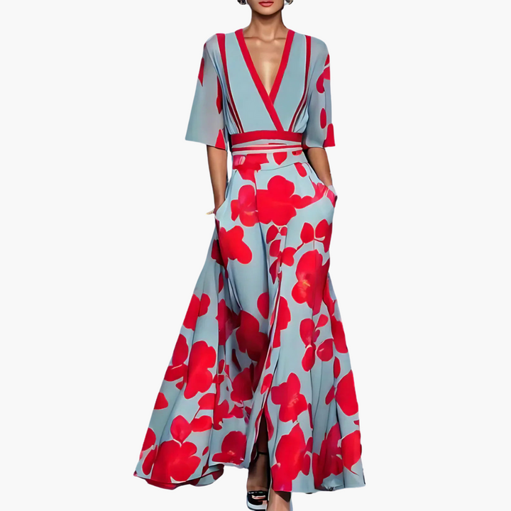 Sophia | Robe à manches Design Milano