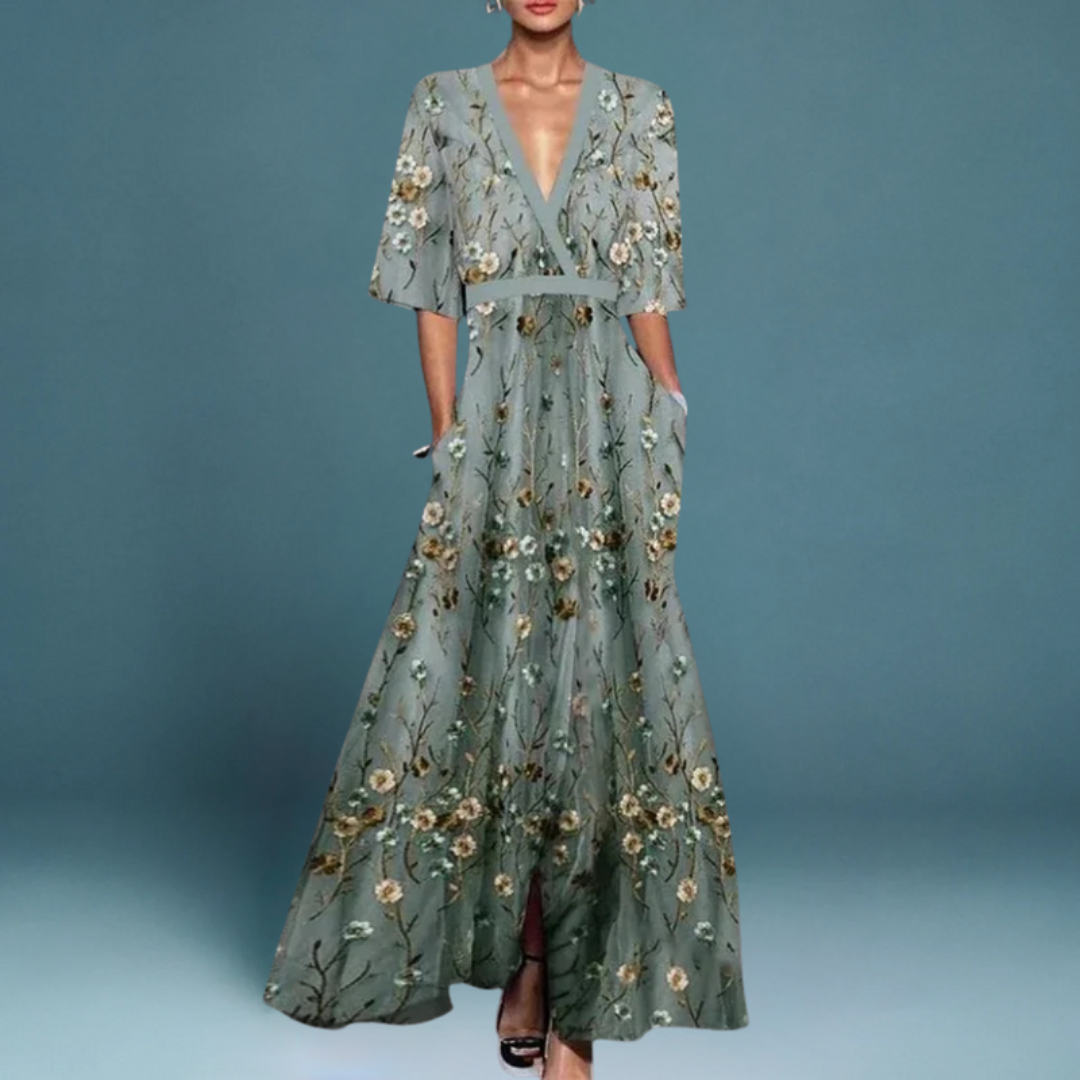 VALERIA – ROBE MAXI ÉLÉGANTE