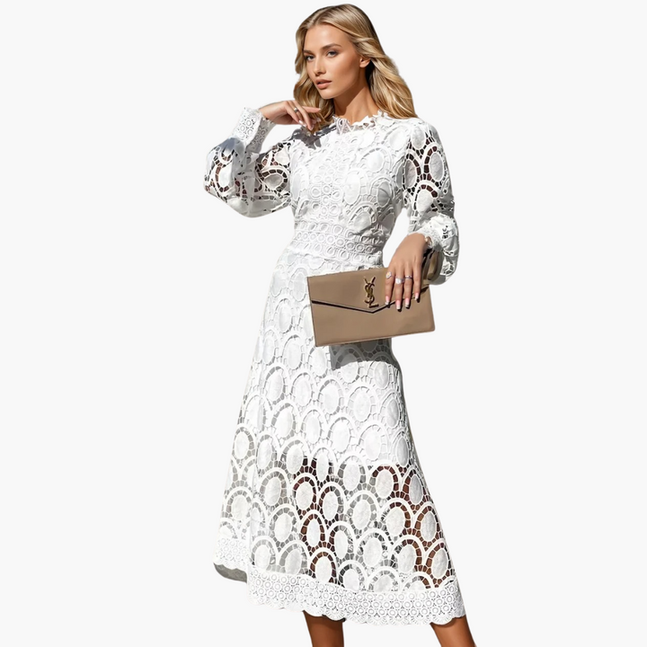 Eloise | Robe Longue Patchwork