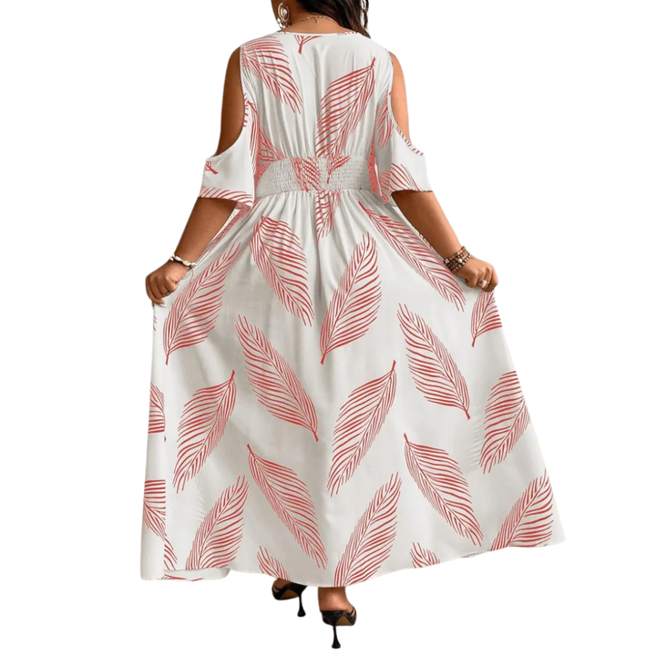 Wilma - Robe à épaules dénudées imprimé boho