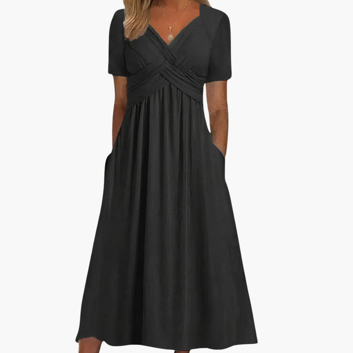 Allison | Robe V-Neck Confortable