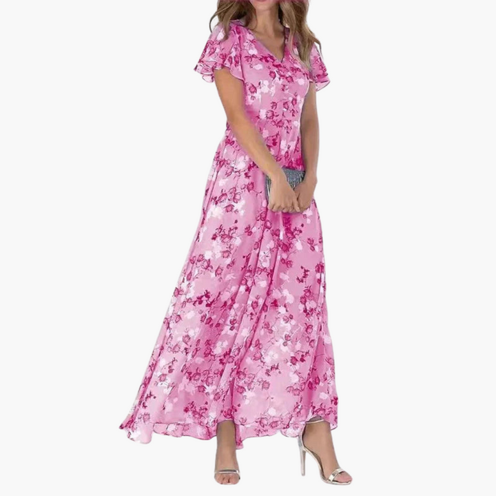 Natalie | Robe Maxi Fleurie