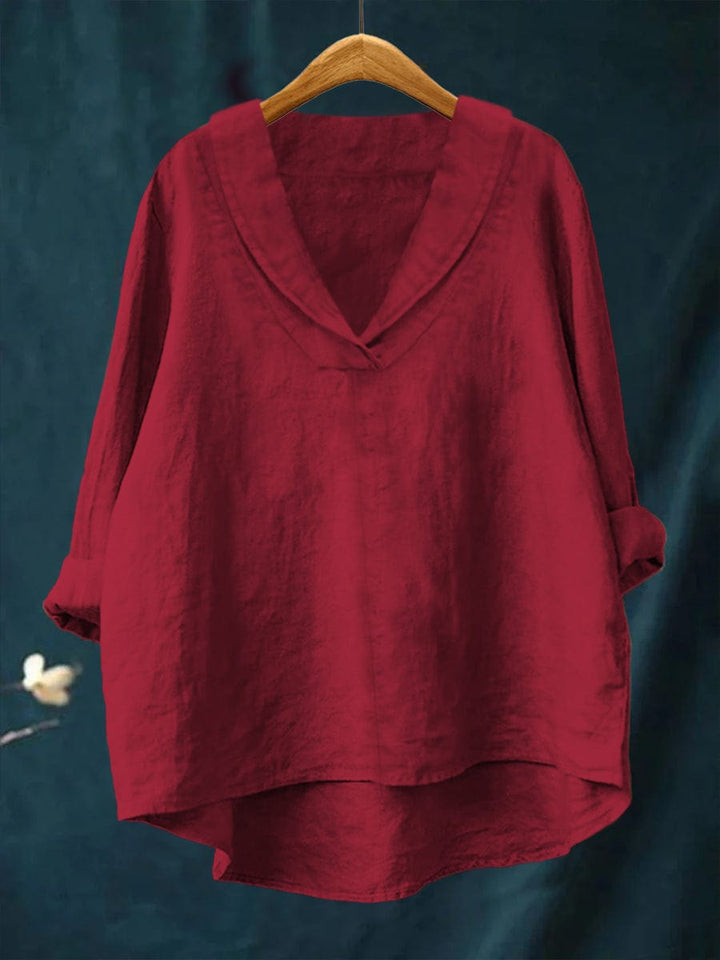 Sam - Blouse d'été en lin élégante
