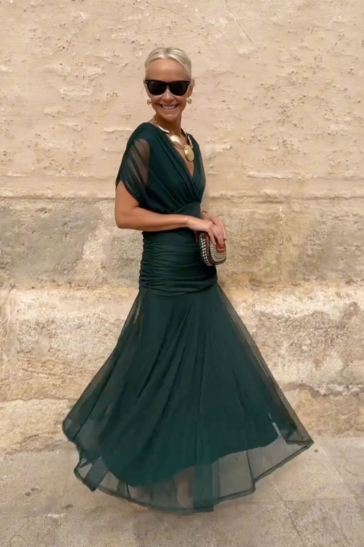 Emma - Robe de Soirée Maxi Élégante