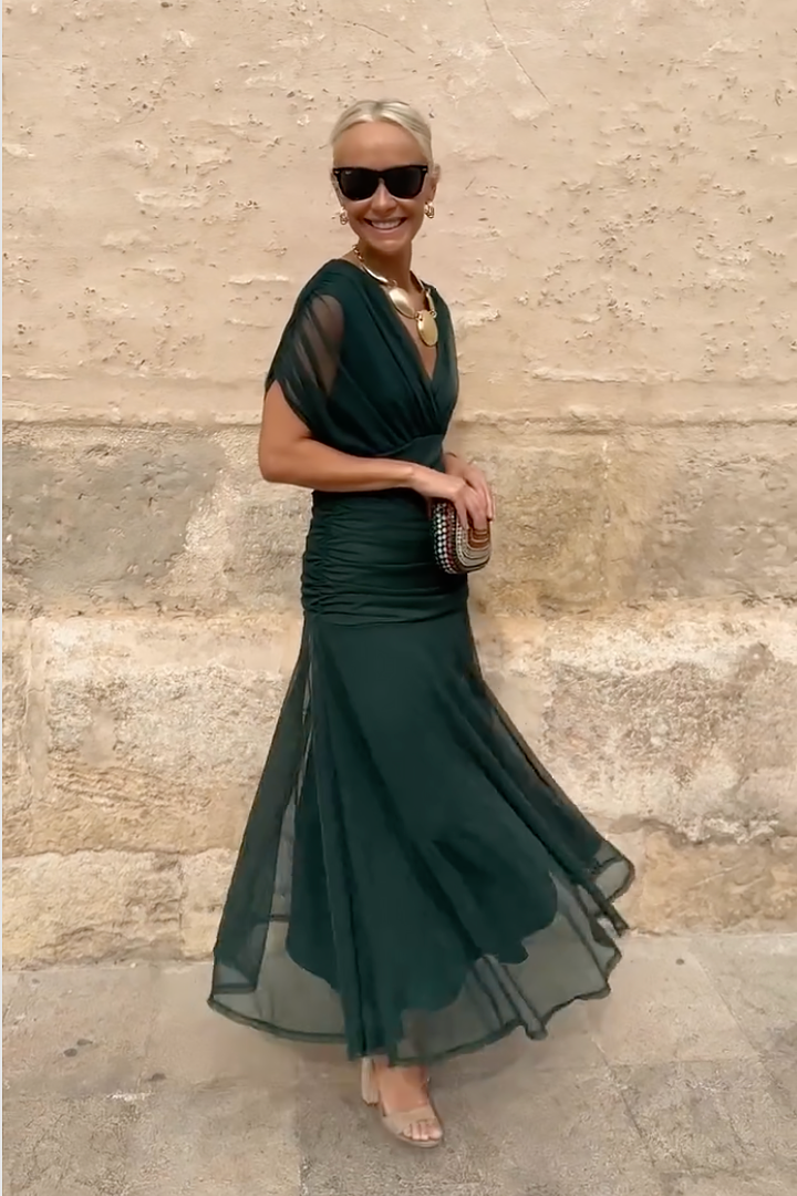 Emma - Robe de Soirée Maxi Élégante