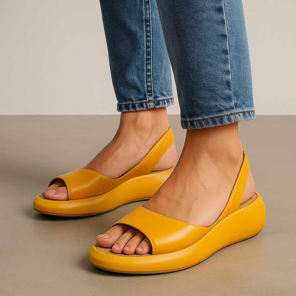 Ingrid - Sandales ouvertes minimalistes