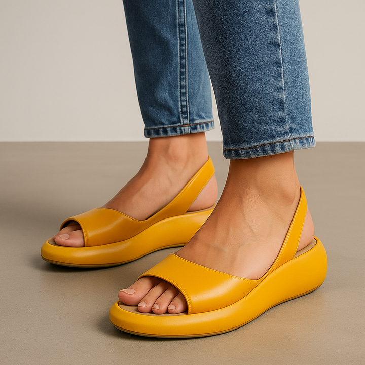 Ingrid - Sandales ouvertes minimalistes