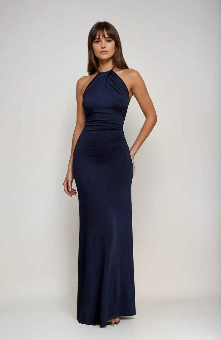 Jaiga – Robe Maxi Halter pour l'Élégance d'Été