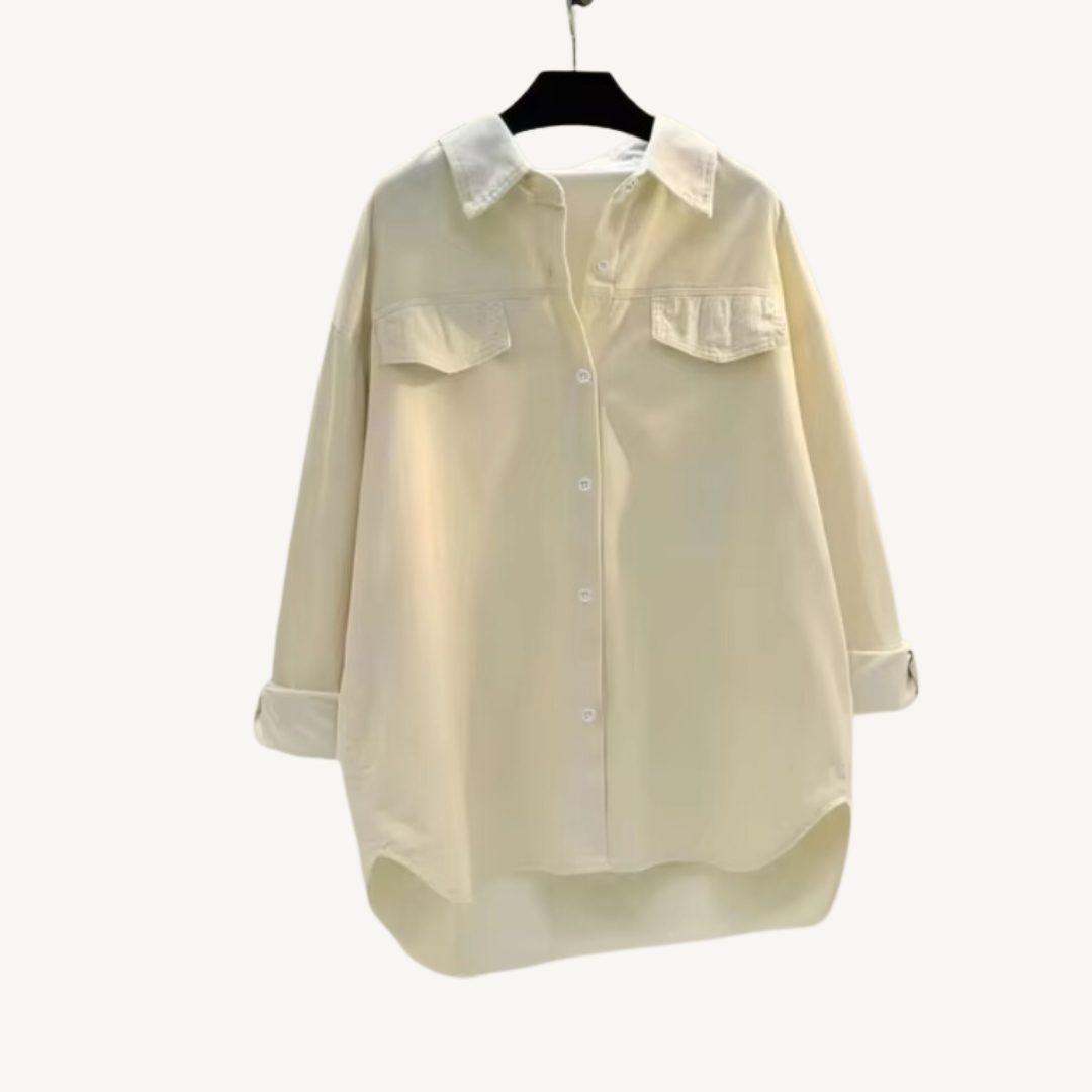 Phine | Veste en velours côtelé mi-long