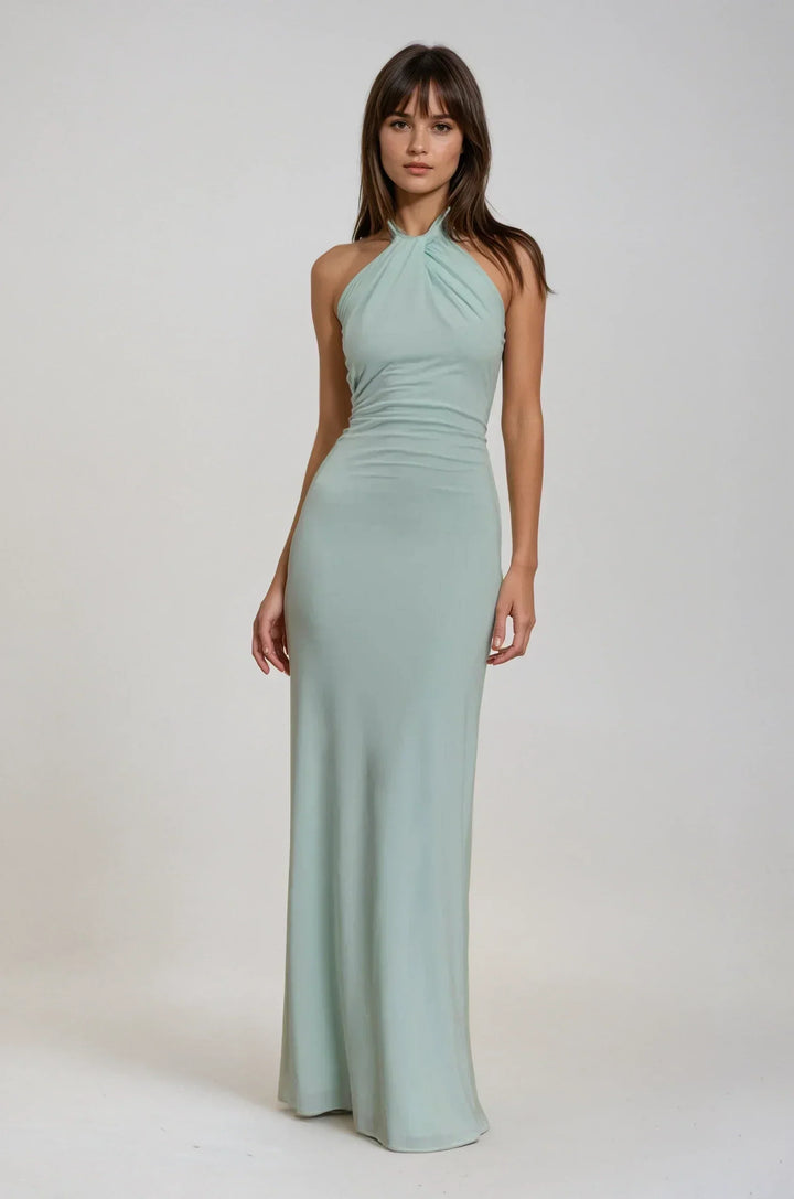 Jaiga – Robe Maxi Halter pour l'Élégance d'Été