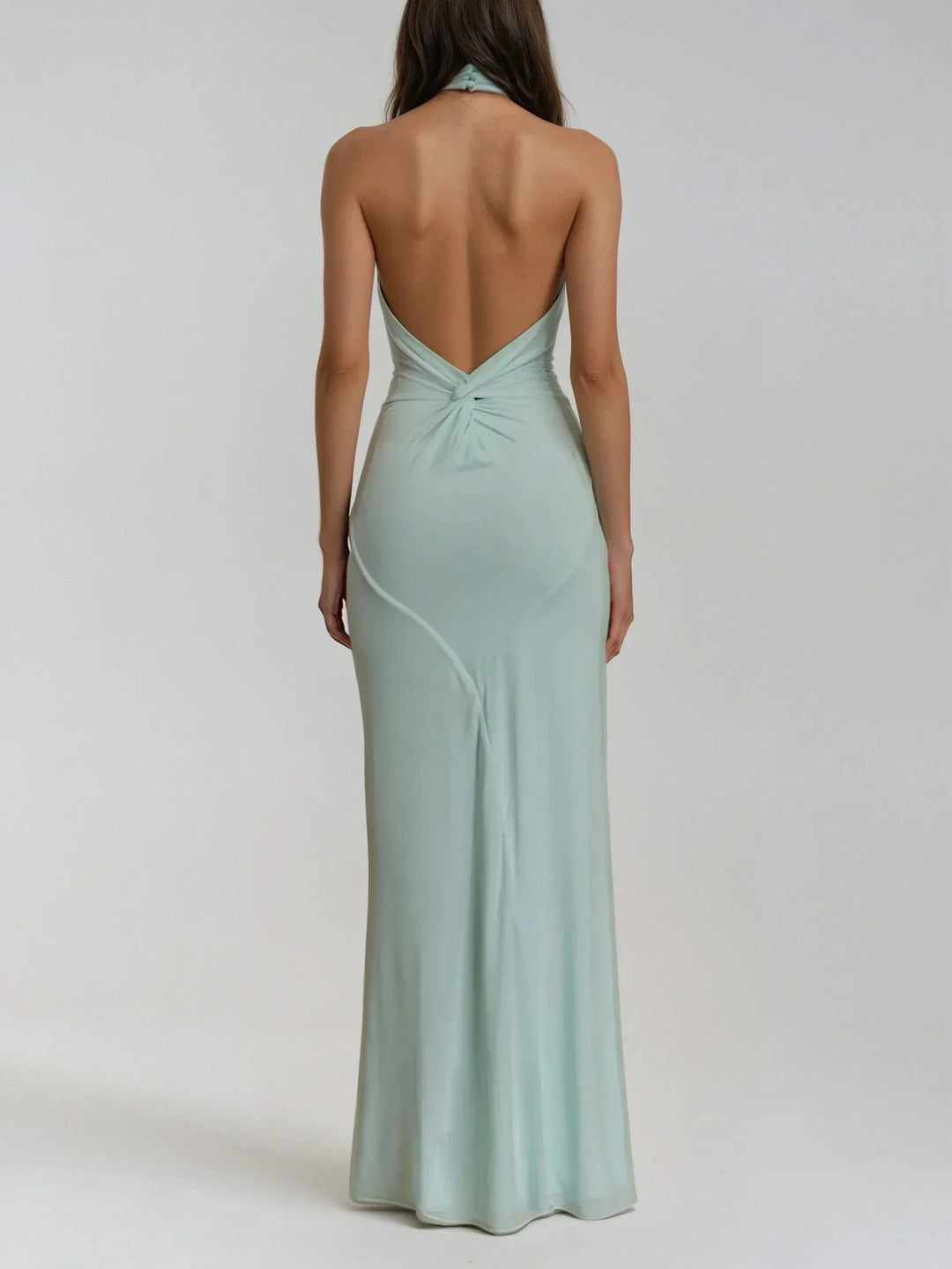 Jaiga – Robe Maxi Halter pour l'Élégance d'Été