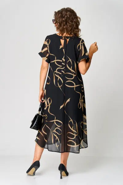 Gloria - Robe Midi Élégante et Confortable