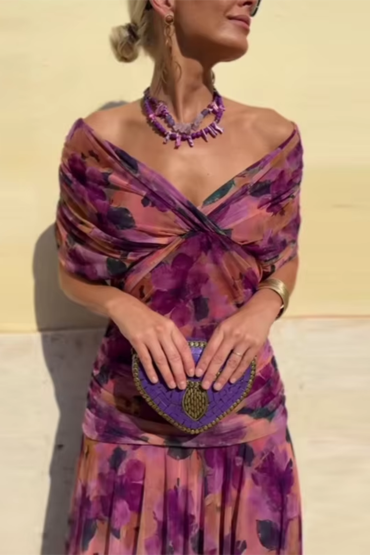 Emma - Robe de Soirée Maxi Élégante