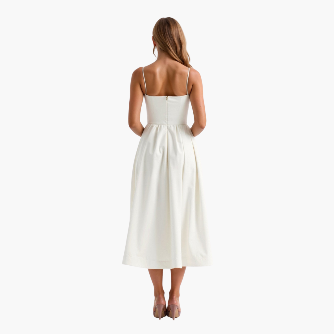 Isabella | Robe Midi Fluide