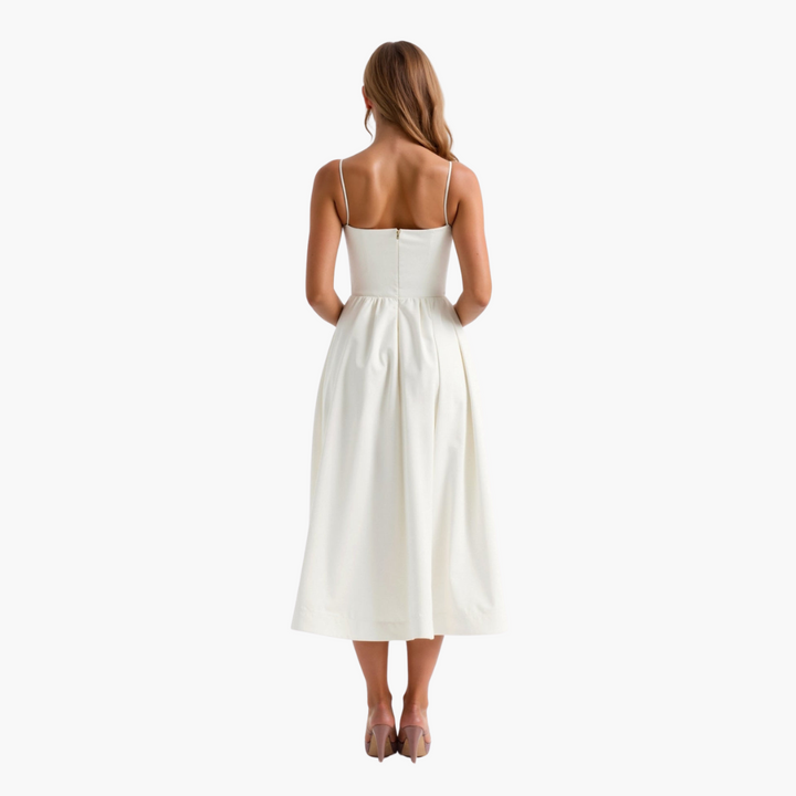 Isabella | Robe Midi Fluide