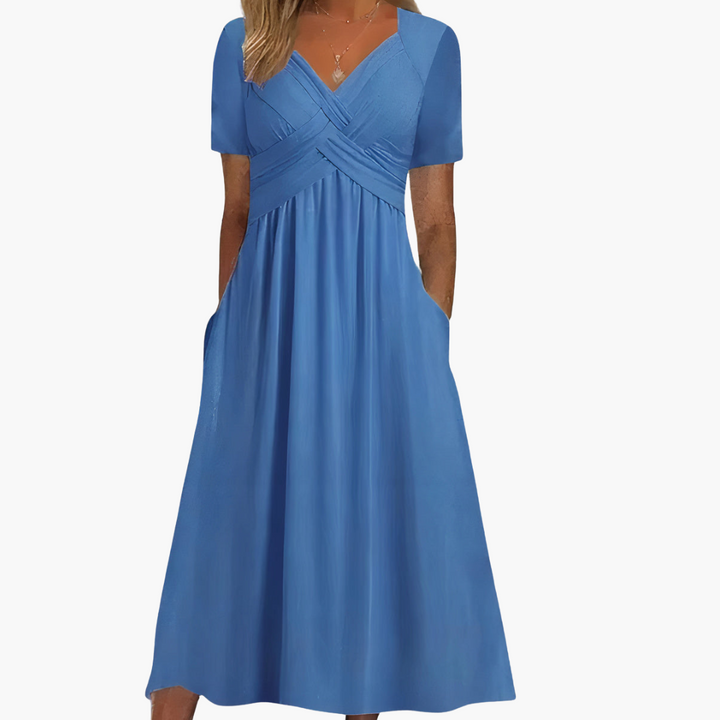 Allison | Robe V-Neck Confortable