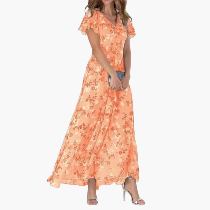 Natalie | Robe Maxi Fleurie