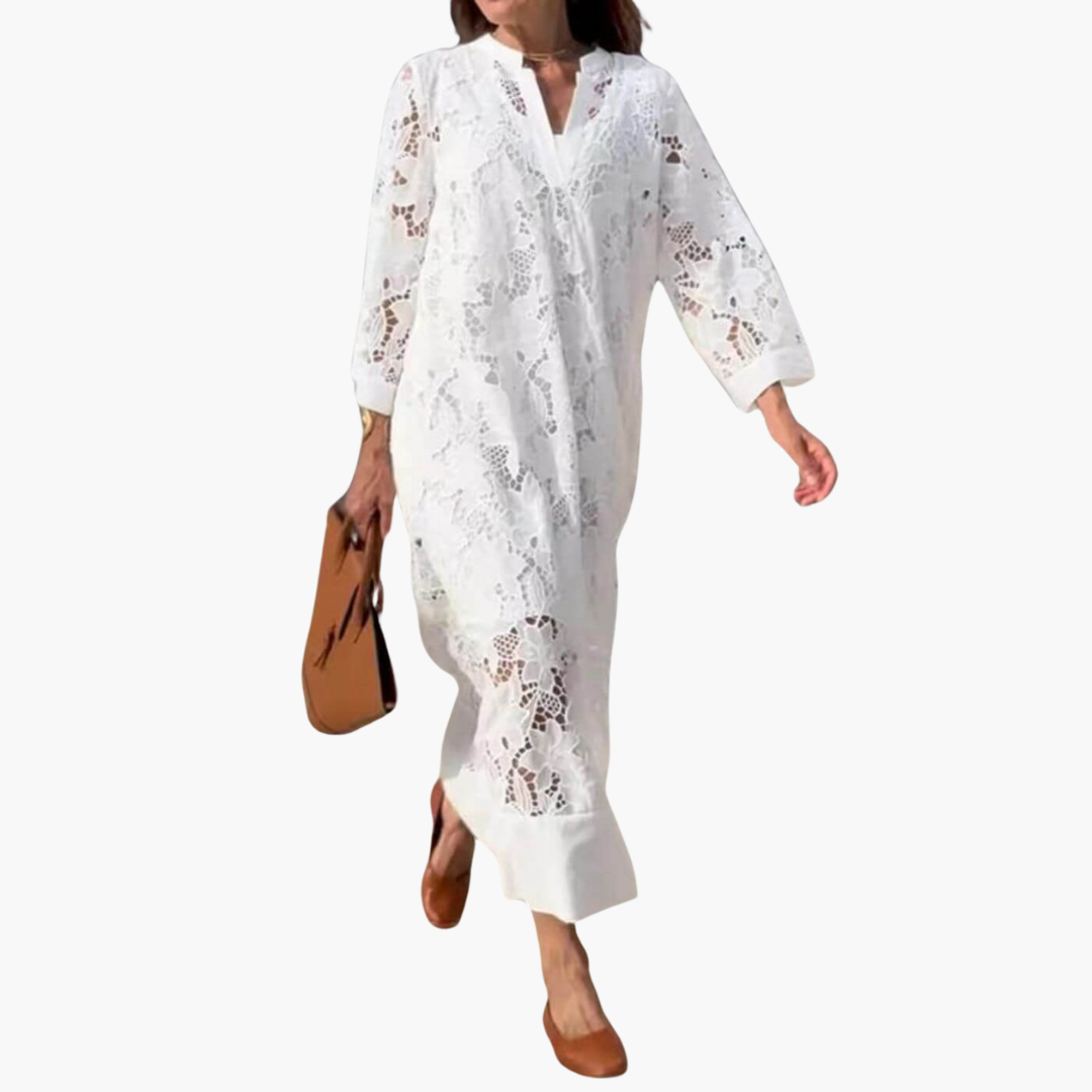 Camila | Robe d'été avec dentelle