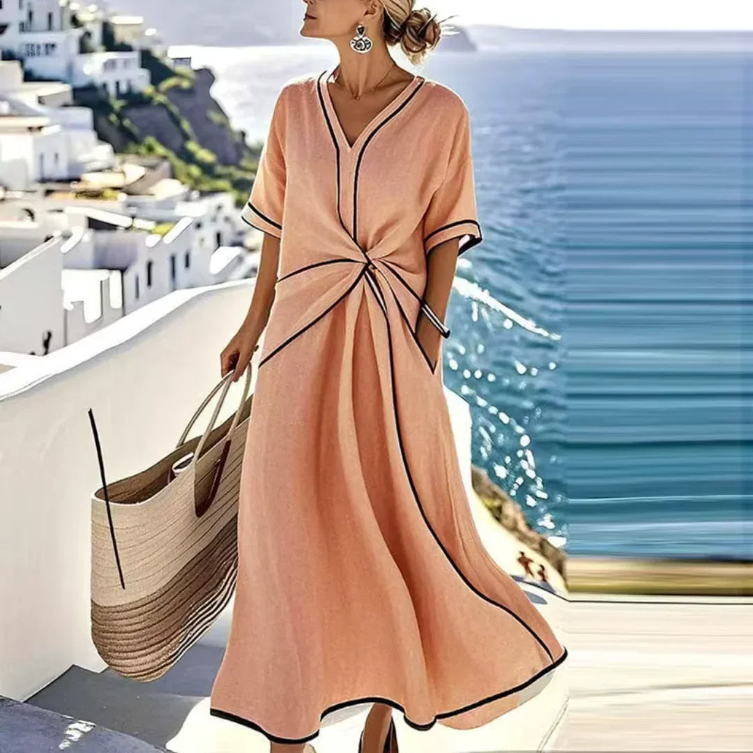 Carol | Robe Maxi d'Été Élégante à Coupe Ample