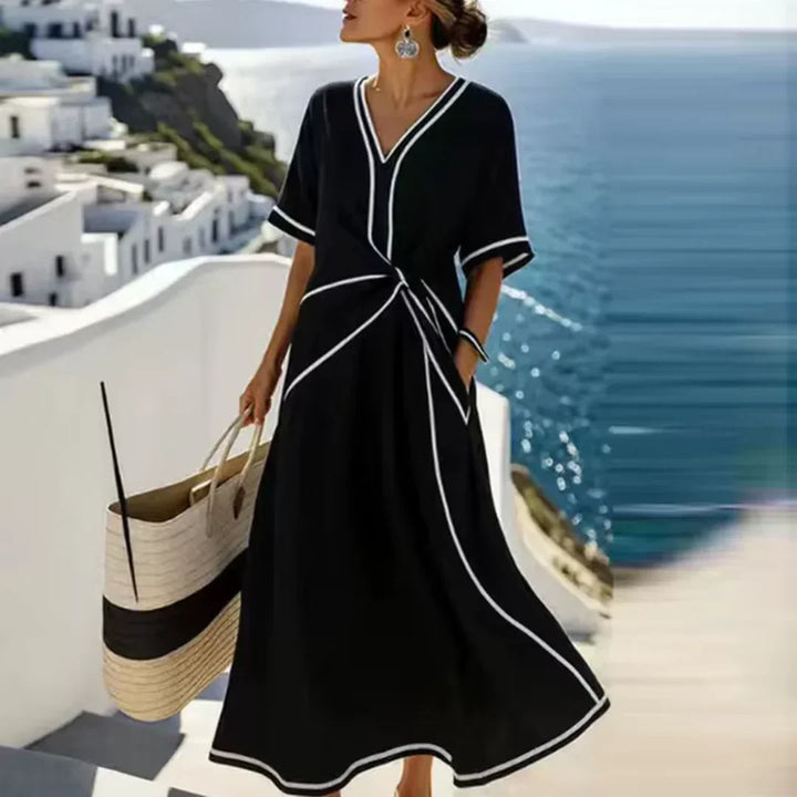 Carol | Robe Maxi d'Été Élégante à Coupe Ample