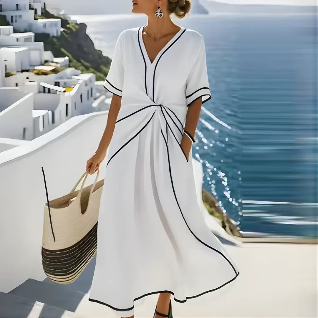 Carol | Robe Maxi d'Été Élégante à Coupe Ample