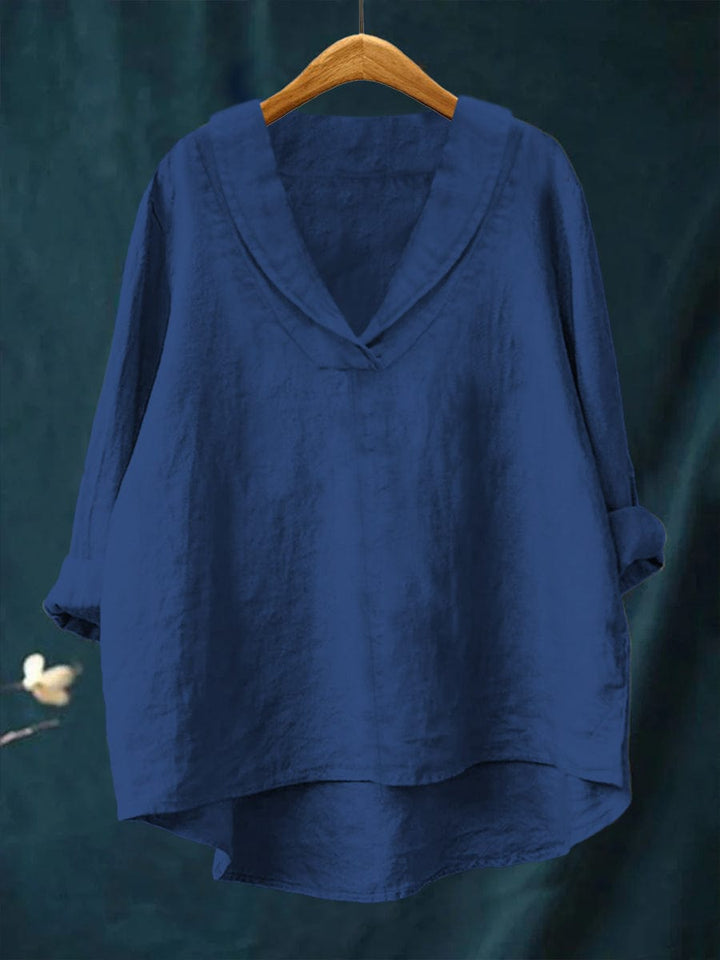Sam - Blouse d'été en lin élégante