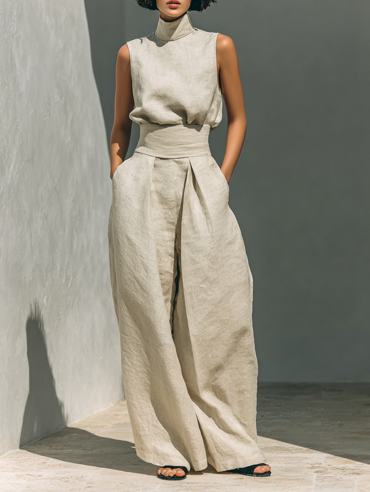 Maria™ | Ensemble complet avec débardeur et pantalon large