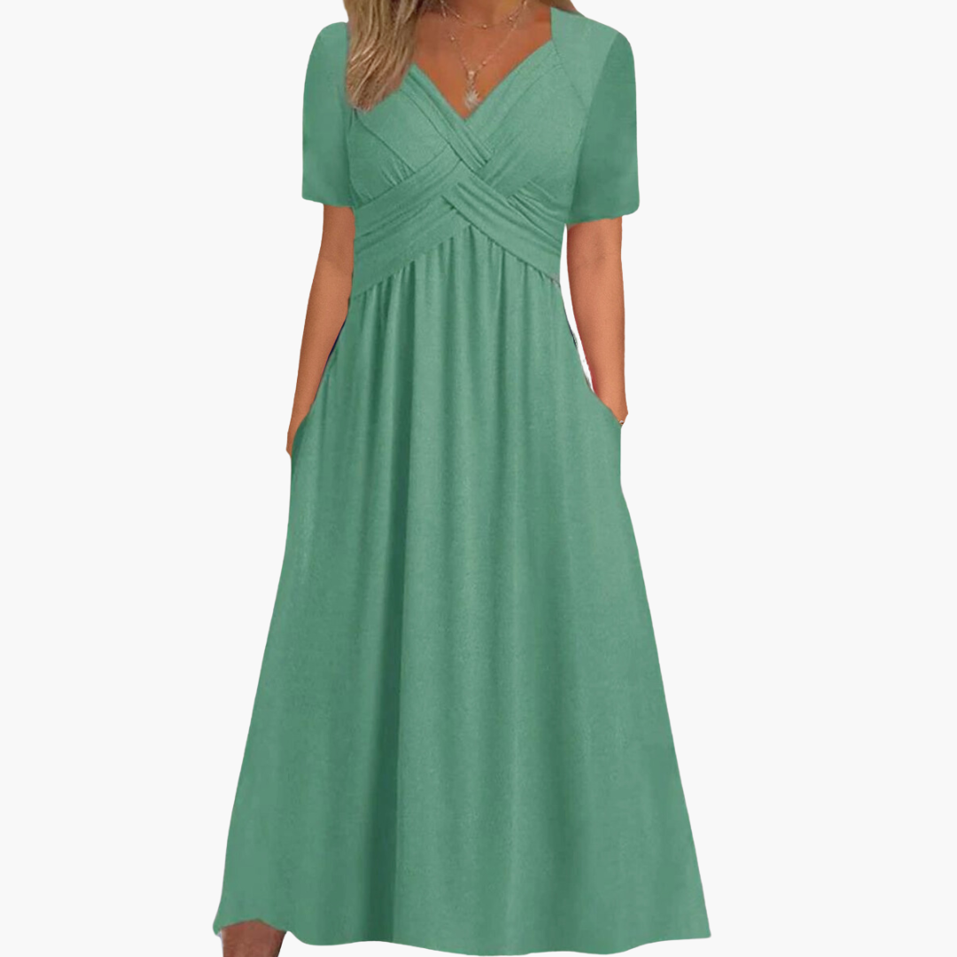 Allison | Robe V-Neck Confortable