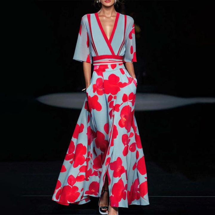 VALERIA – ROBE MAXI ÉLÉGANTE