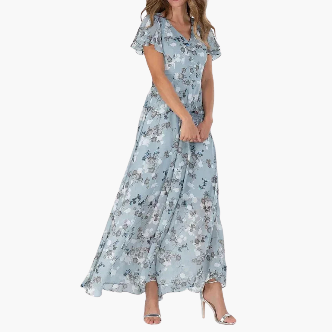 Natalie | Robe Maxi Fleurie