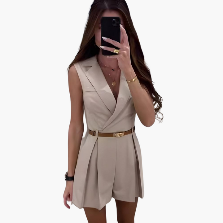 Rosie | Combinaison sans manches chic