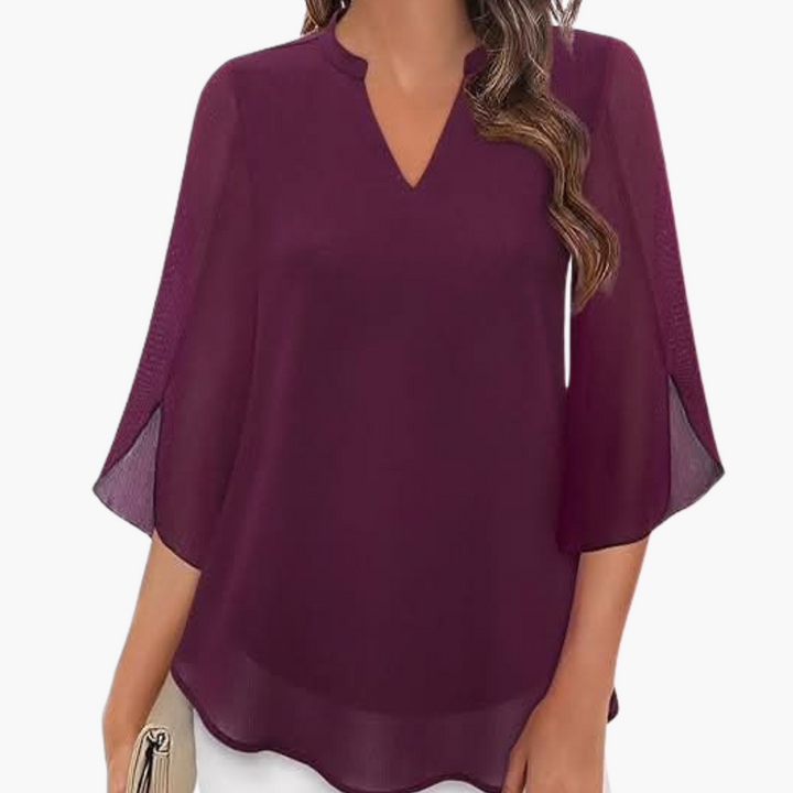 Georgia | Blouse Superposée Élégante