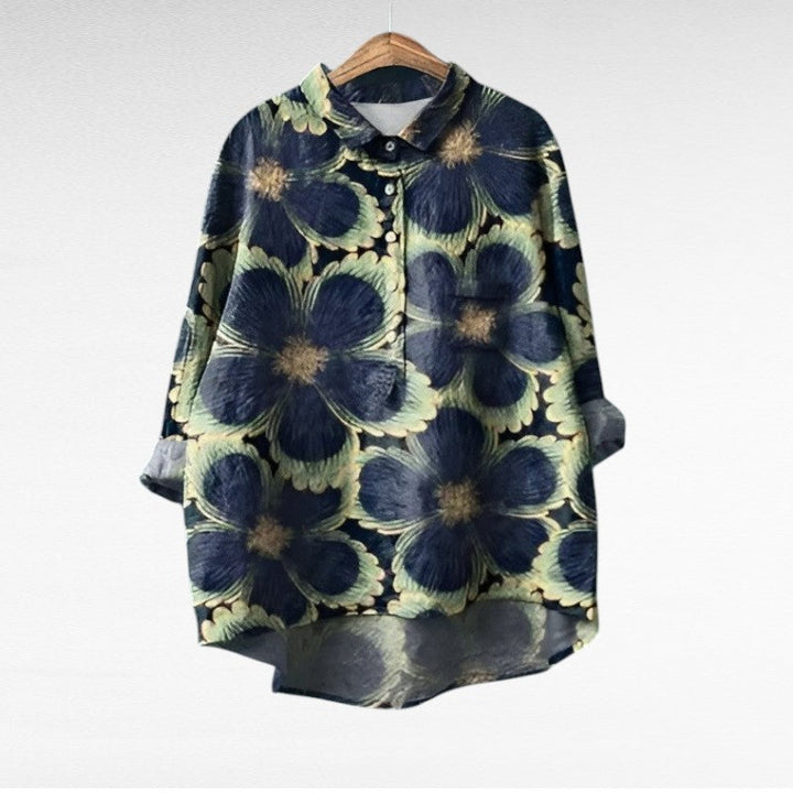 Isabella - Blouse d'été en lin élégante