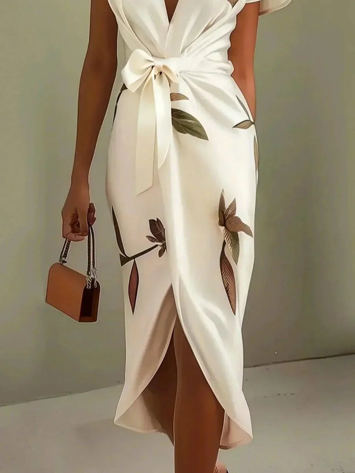 Thérèse - Robe Wrap Élégante