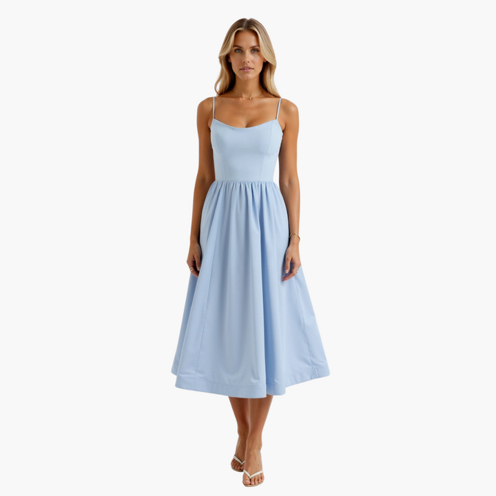 Isabella | Robe Midi Fluide