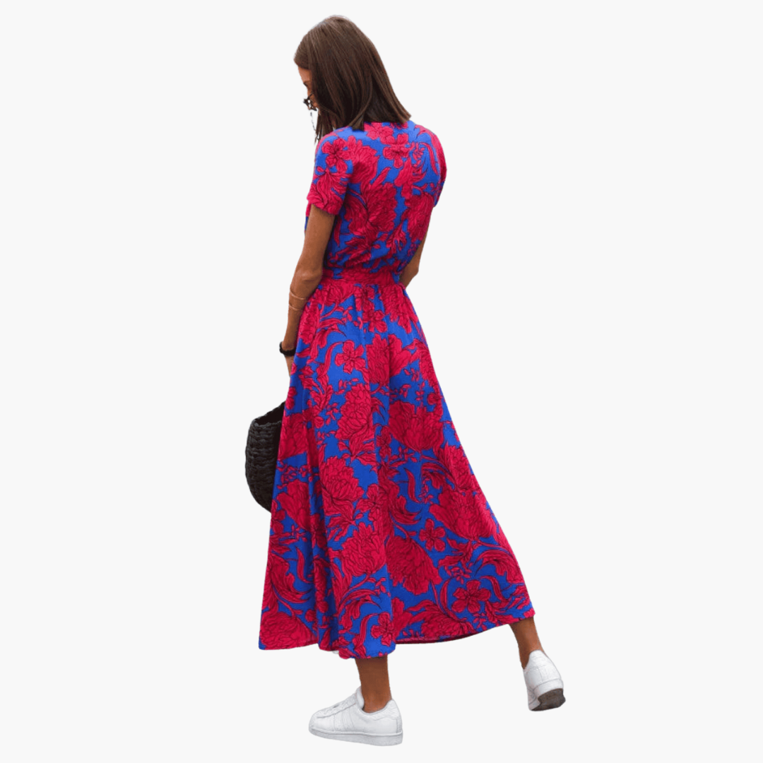Celeste | Robe Wrap Élégante
