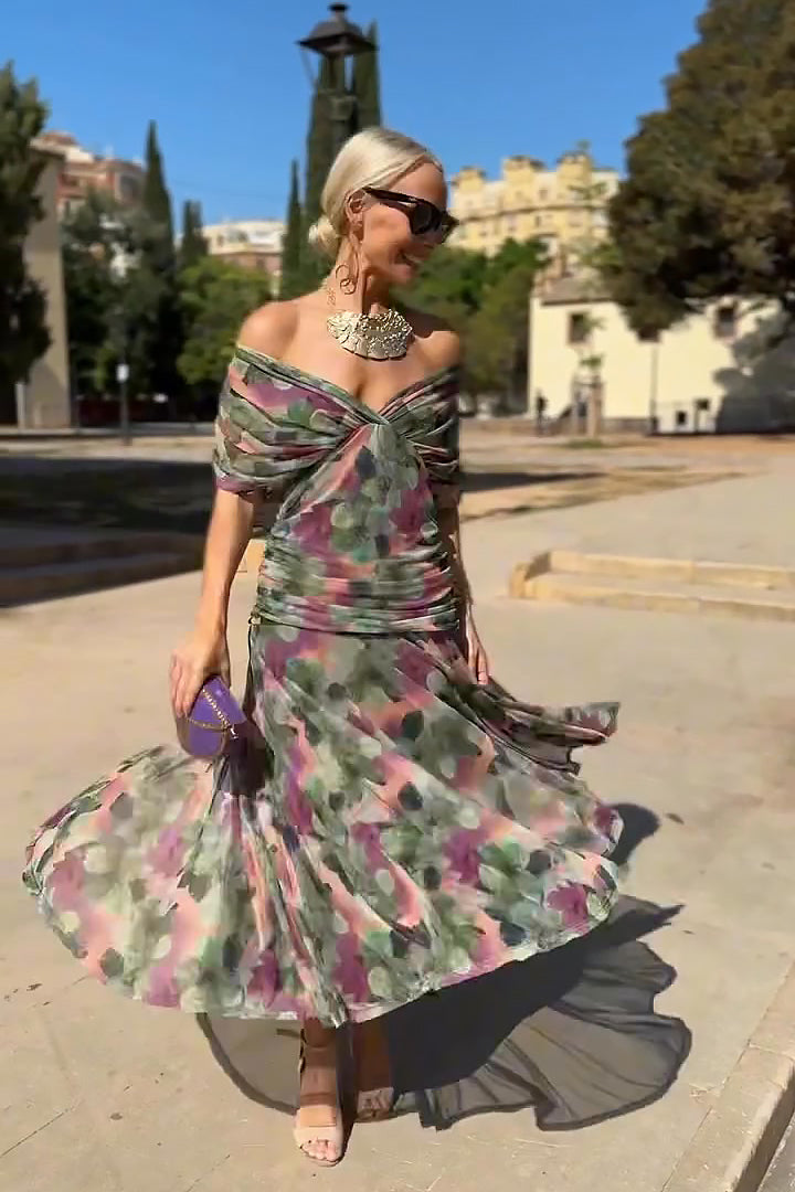 Emma - Robe de Soirée Maxi Élégante