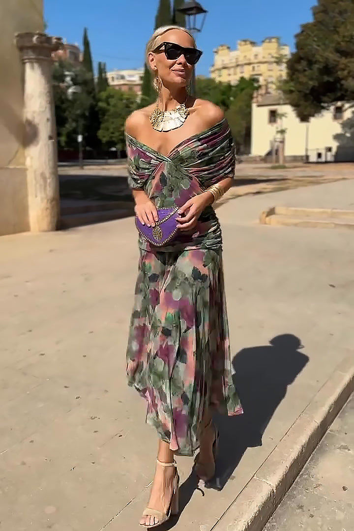 Emma - Robe de Soirée Maxi Élégante