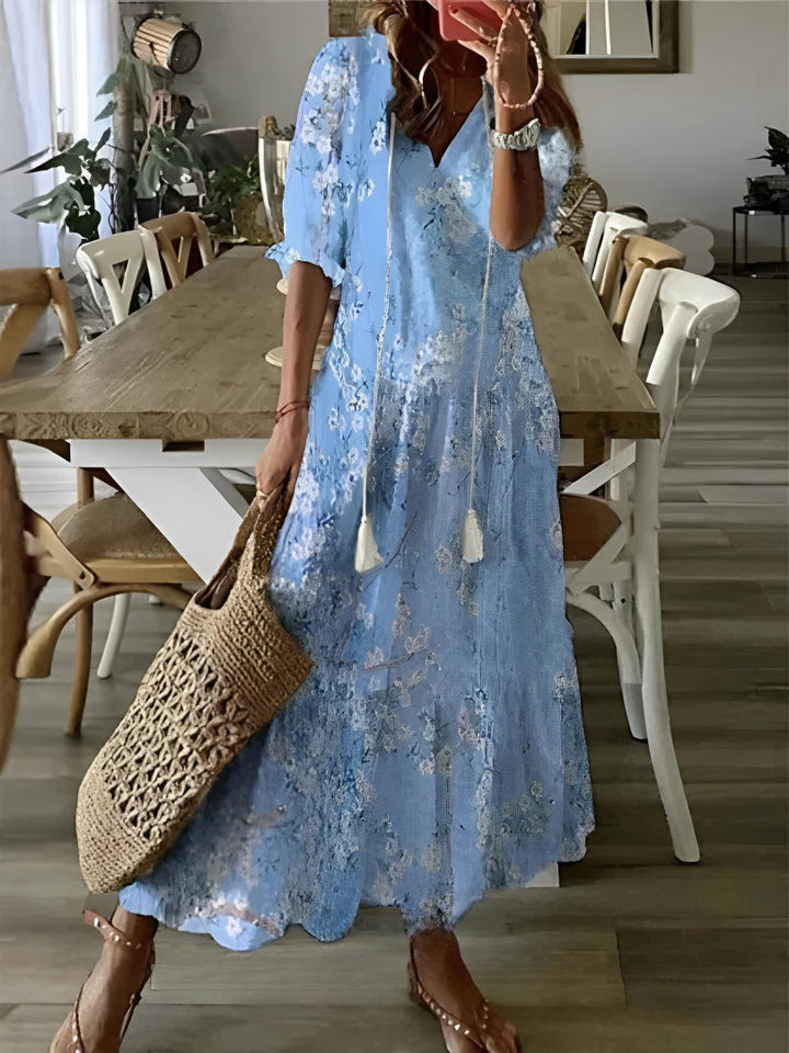 Sophia - Robe d'été vintage boho