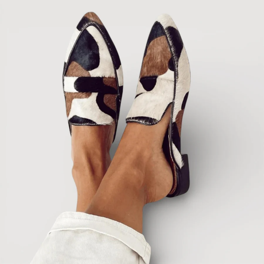 MOCASSINS AVEC MOTIF ABSTRAIT