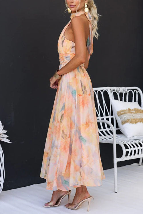 Risa – Robe Maxi Florale